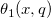 \theta _1 (x, q)