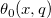 \theta _0 (x, q)