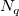 N_q