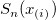 S_n(x_{(i)})