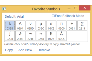 Favorite Symbols
