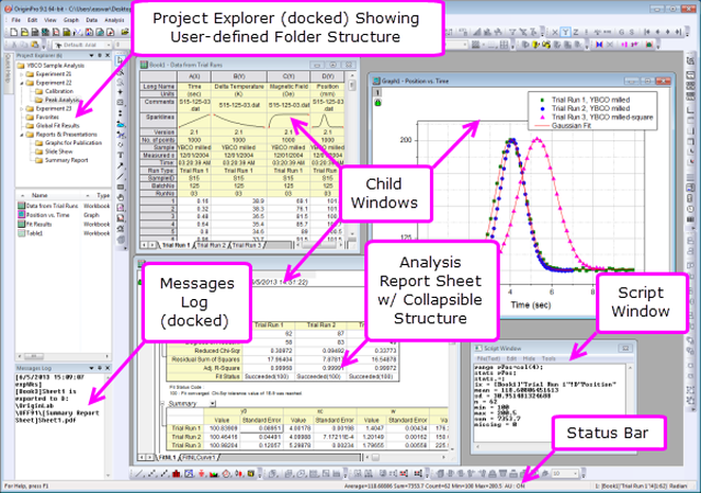 origin graphing program backup files